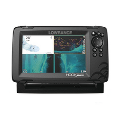 LOWRANCE Hook reveal con pantalla solar max de 7 pulgadas, incluye transducer triple Shot 000-15515-001 - buy online