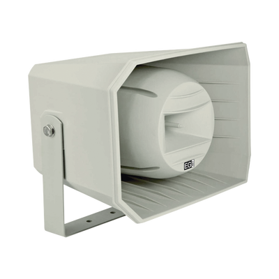 EGI AUDIO SOLUTIONS Bocina HiFi PoE Ethernet IP, de 2 vias 30W, grado de protección IP66 Gris Claro 1601