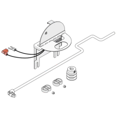 DKS DOORKING Kit de operación manual para barrera 1601 1601-270