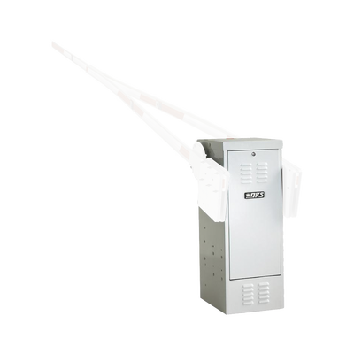 DKS DOORKING Barrera Vehicular DKS para uso continuo / Kit de operación manual incluido / Soporta pluma de hasta 8.2 metros / Motor de 1 Hp / 5 años de garantía MOD: 1602-090-MOK