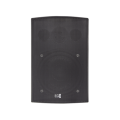 EGI AUDIO SOLUTIONS Bocina HiFi | PoE Ethernet IP | Altavoz de 2 vías | Potencia 12W | Protección IP66 | Color Negro 1603