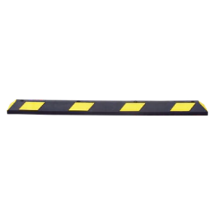 GNR Tope de Estacionamiento Park It 1.83m color Negro-Amarilo 16-101