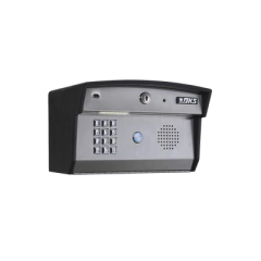 DKS DOORKING Control de acceso con audioportero integrado en gabinete para sobreponer 1812-089