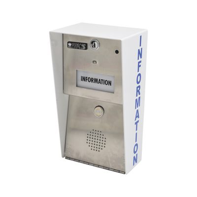 DKS DOORKING Estación de información / Llame al centro de control con un solo botón 1819-080