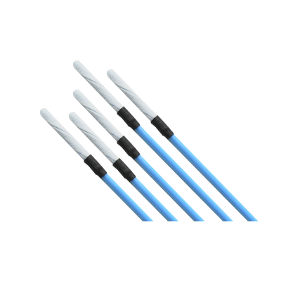 TEMPO Hisopos para limpieza de puertos de fibra óptica 2.5 mm para adaptadores SC, ST y FC, 100 piezas MOD: 2.5-SWAB