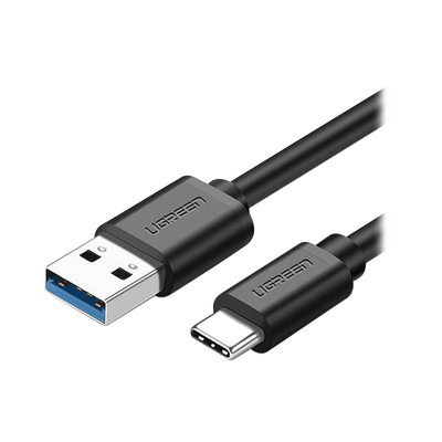 UGREEN Cable USB-C a USB-A 3.0 / 1 Metro / Carga y Sincronización de Datos/ Carga Rápida 3A / Compatible con QC3.0/AFC/FCP / 5 Gbps en Transferencia de Datos / Resistencia de protección interna / Alta Durabilidad 20882