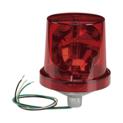 FEDERAL SIGNAL INDUSTRIAL Luz incandescente rotativa electraray, 120 Vca, rojo MOD: 225120R