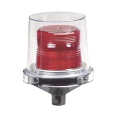 FEDERAL SIGNAL INDUSTRIAL Luz LED electraray, para ubicaciones peligrosas, UL y cUL , 12-24 Vcc, rojo, parpadeo predeterminado MOD: 225XST012024R