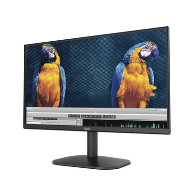 AOC Monitor LED de 21.5” VESA, Resolución 1920 x 1080 Pixeles, Entradas de Video VGA/HDMI. Panel VA Backlight LED. Aspecto Ultradelgado MOD: 22B2HN