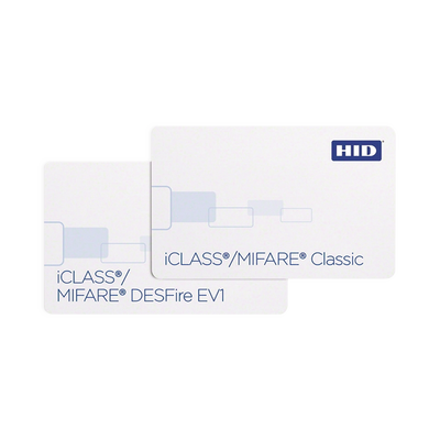 HID Tarjeta DUAL iClass + Mifare/ PVC Compuesto/ Garantía de por Vida MOD: 2320BMGGMNN