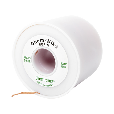 SYSCOM Rollo de desoldar de 150 m, trenza de 0.075" de ancho y alta absorción. MOD: 237-SO-027