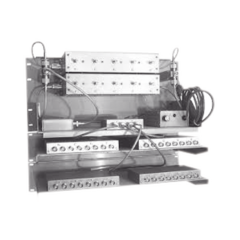 EMR CORPORATION Multiacoplador-Doble Preselector, 300-512 MHz, 25-32 Canales, N/N, 3-4 MHz, 115 Vca / 13.6 Vcc. MOD: 25132-0/DH5