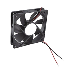 TXPRO Ventilador Anticondensante Axial Cuadrado, 12Vcc, 120x120x25 mm, 75.0 CFM, 1.9 W, 161 mA, 2200 RPM. MOD: 259-1472-ND
