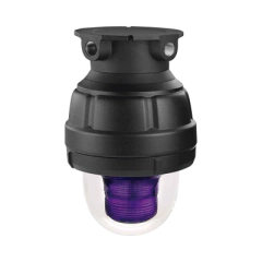 FEDERAL SIGNAL INDUSTRIAL Luz de advertencia LED a prueba de explosion, color magenta MOD: 27XL024MMOD