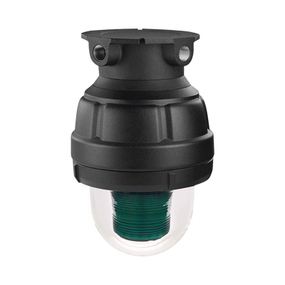 FEDERAL SIGNAL INDUSTRIAL Luz LED, a prueba de explosiones, UL y cUL CID1, 120-240 VCA, Verde MOD: 27XL120240GS