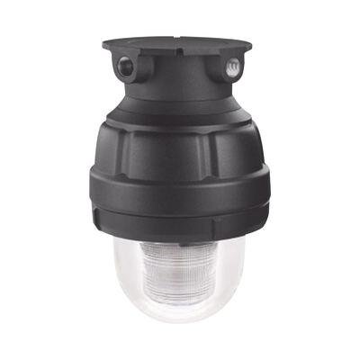 FEDERAL SIGNAL INDUSTRIAL Luz estroboscopica a prueba de explosiones, 24Vcc, clara, montaje no incluido MOD: 27XST024C