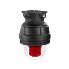 FEDERAL SIGNAL INDUSTRIAL Luz estroboscopica a prueba de explosiones, 24Vcc, rojo, montaje no incluido MOD: 27XST024R