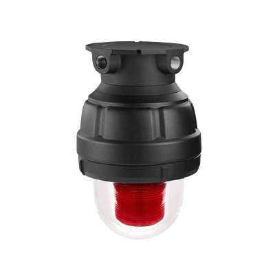 FEDERAL SIGNAL INDUSTRIAL Luz estroboscopica a prueba de explosiones, 24Vcc, rojo, montaje no incluido MOD: 27XST024R