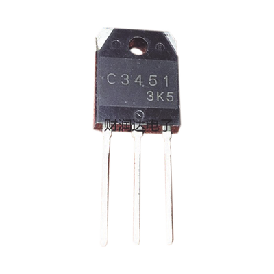 SYSCOM Transistor de Potencia en Silicio tipo NPN, 500 Vc-b, 15 A. 100 Watt, TO-3PA . MOD: 2SC-3451