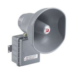 FEDERAL SIGNAL INDUSTRIAL Altavoz amplificado selectone 15W, para ubicaciones peligrosas, 24 Vca / cd , gris MOD: 300GCX024