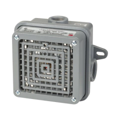 FEDERAL SIGNAL INDUSTRIAL Bocina vibratone para exterior, 120Vca, gris MOD: 350WB120
