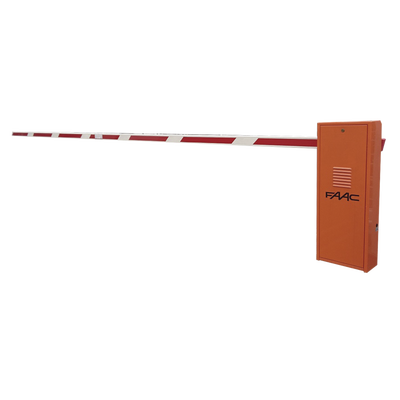 FAAC Barrera vehicular hidráulica (FAAC640) para trafico intenso con mástil de 7 metros 39001530