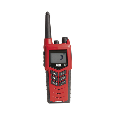 SAILOR Radio portátil SAILOR 3965 UHF Fire Fighter, intrínsecamente seguro ATEX Class II 2G Ex ib IIB T4 MOD: 403965A00500