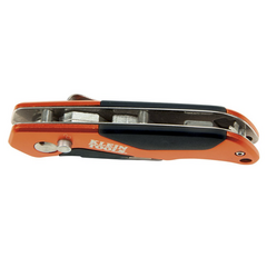KLEIN TOOLS Navaja Multiusos Plegable de Uso Rudo con Botón de Expulsión y Cortacables. 44-131 en internet