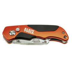 KLEIN TOOLS Navaja Multiusos Plegable de Uso Rudo con Botón de Expulsión y Cortacables. 44-131 - tienda en línea