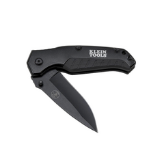 KLEIN TOOLS Navaja de Bolsillo con Punta Drop-Point (Punta Caída) Negra. 44-220 en internet