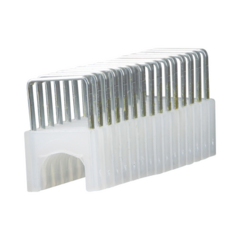 KLEIN TOOLS Paquete de 300 Grapas con Aislamiento, para Cables Coaxiales (RG59, RG6/6Q) y de Datos (CAT3/5e/CAT6/6A) de hasta 5/16'' × 5/16'' (8 mm × 8 mm) de tamaño. 450-002 - buy online