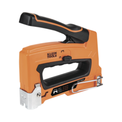 KLEIN TOOLS Engrapadora para Cables de Voz, Datos y Video (UTP) a Madera / Tablaroca. Compatible con grapas 450-001, 450-002, 450-003 450-100