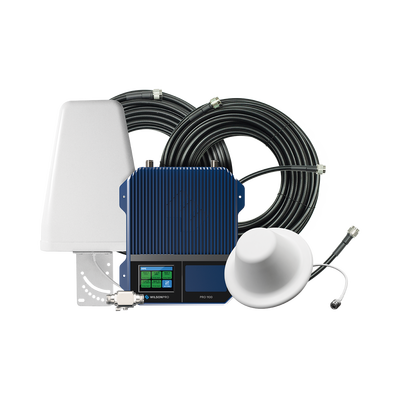 WILSONPRO / WEBOOST KIT de Amplificador de Señal Celular, PRO 1100 (50 Ohm) | Mejora la Señal Celular de todos los Operadores | Cubre áreas de hasta 3251 metros cuadrados 460-147