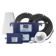 WILSONPRO / WEBOOST KIT de Amplificador de Señal Celular PRO 1050 | Incluye Amplificador de Línea para Compensar la Pérdida en Cables Coaxiales | Todas las Frecuencias de México | Hasta 3,200 m2 de Cobertura | Soporta 4G LTE, 3G y Voz 460230
