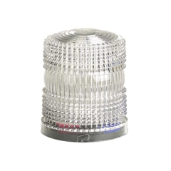 FEDERAL SIGNAL Domo de reemplazo para Estrobo Renegade, Color Claro 462-500-05