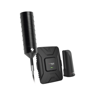 WILSONPRO / WEBOOST Kit de Amplificador de Señal Celular 4G LTE, 3G y Voz. Ideal para vehículos recreacionales u oficinas móviles. 50 dB de Ganancia. Incluye todos los accesorios para su correcta instalación. 471-410