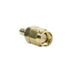 SYSCOM Adaptador Coaxial en Línea, de Conector SMA Macho a SMB Hembra, Oro/ Oro/ Teflón. MOD: 501-1258-ND