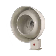 FEDERAL SIGNAL INDUSTRIAL Sirena para exterior de alta potencia, 128 db(c), 500hz 508128