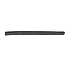 SYSCOM Tubo Termoencogible (Termofit) Negro de 1.2 m, 1/2" de Diámetro, Reduce de 2:1, Poliolefina. 5174-112-1
