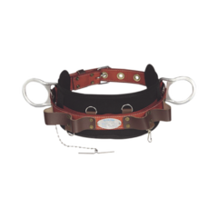 TULMEX Cinturón de Liniero de Lujo, Fabricado en Poliéster, con 2 Anillos tipo D, Talla 36. 5271-36