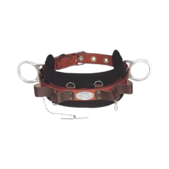 TULMEX Cinturón de Liniero de Lujo, Fabricado en Poliéster, con 2 Anillos tipo D, Talla 48. 5271-48