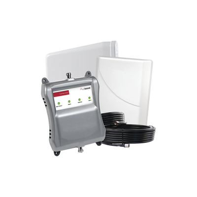 WILSONPRO / WEBOOST KIT de Amplificador de Señal Celular Connect 4G-X, especial para Datos 4G LTE, 3G y Voz. Mejora la señal en áreas de hasta 1900 metros cuadrados. 531-104