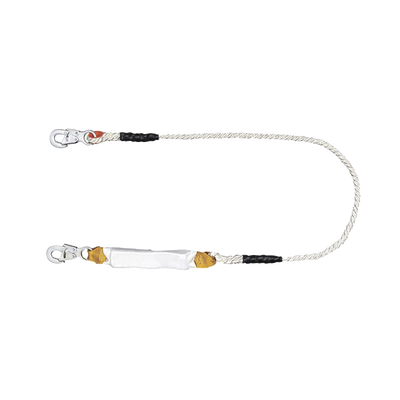 TULMEX Amortiguador con Cable de Protección de Nylon y 2 Ganchos de Seguro Doble. MOD: 5430-15-D