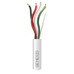 HONEYWELL HOME RESIDEO Bobina de 152 Metros de Cable / Calibre 16 / 2 Pares / Color Blanco / Aplicaciones de Alarmas de Intrusión y Automatización 54745501 - buy online