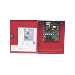 SILENT KNIGHT BY HONEYWELL Fuente de Alimentación Remota / Direccionable / 6 Amperes / 4 Salidas NAC o Auxiliar de 24 Vcc / Gabinete Rojo 5496 - La Mejor Opcion by Creative Planet