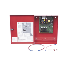 Image of SILENT KNIGHT BY HONEYWELL Fuente de Alimentación Remota / Direccionable / 6 Amperes / 4 Salidas NAC o Auxiliar de 24 Vcc / Gabinete Rojo 5496