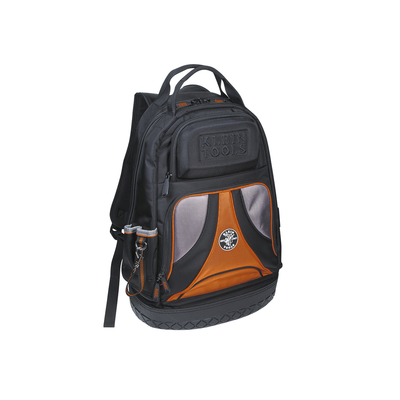 KLEIN TOOLS Mochila para herramientas Tradesman Pro™ de 36,8 cm en color negro con 39 bolsillos (No incluye herramientas). MOD: 554-21BP-14