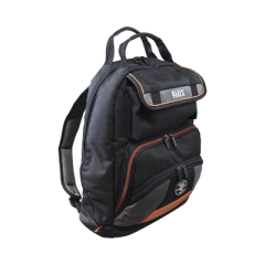 KLEIN TOOLS Mochila para Herramientas Tradesman Pro™ de 44.5 cm en Color Negro con 35 Bolsillos (No incluye herramientas). 55475