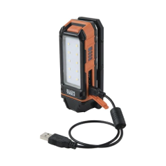 KLEIN TOOLS Lámpara de LED para Trabajo Personal, Recargable y Magnética (53 x 130 x 42 mm). 2 Potencias a elegir. Puede Cargar Smartphone 56-403 - online store