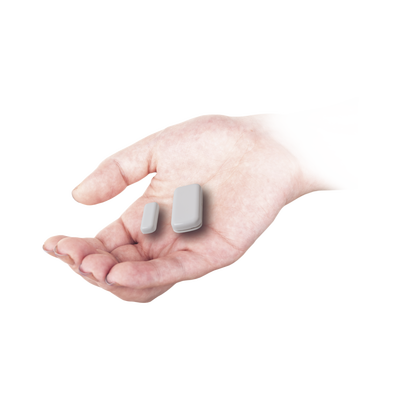 HONEYWELL HOME RESIDEO Contacto Magnetico Inalámbrico de Largo Alcance Super Estetico para Puertas y Ventanas / Batería de Larga Duración 3-5 años MOD: 5800MINI